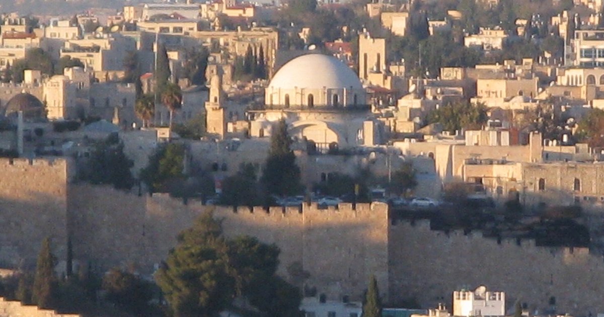 The Hurva Synagogue in Jerusalem's Old City